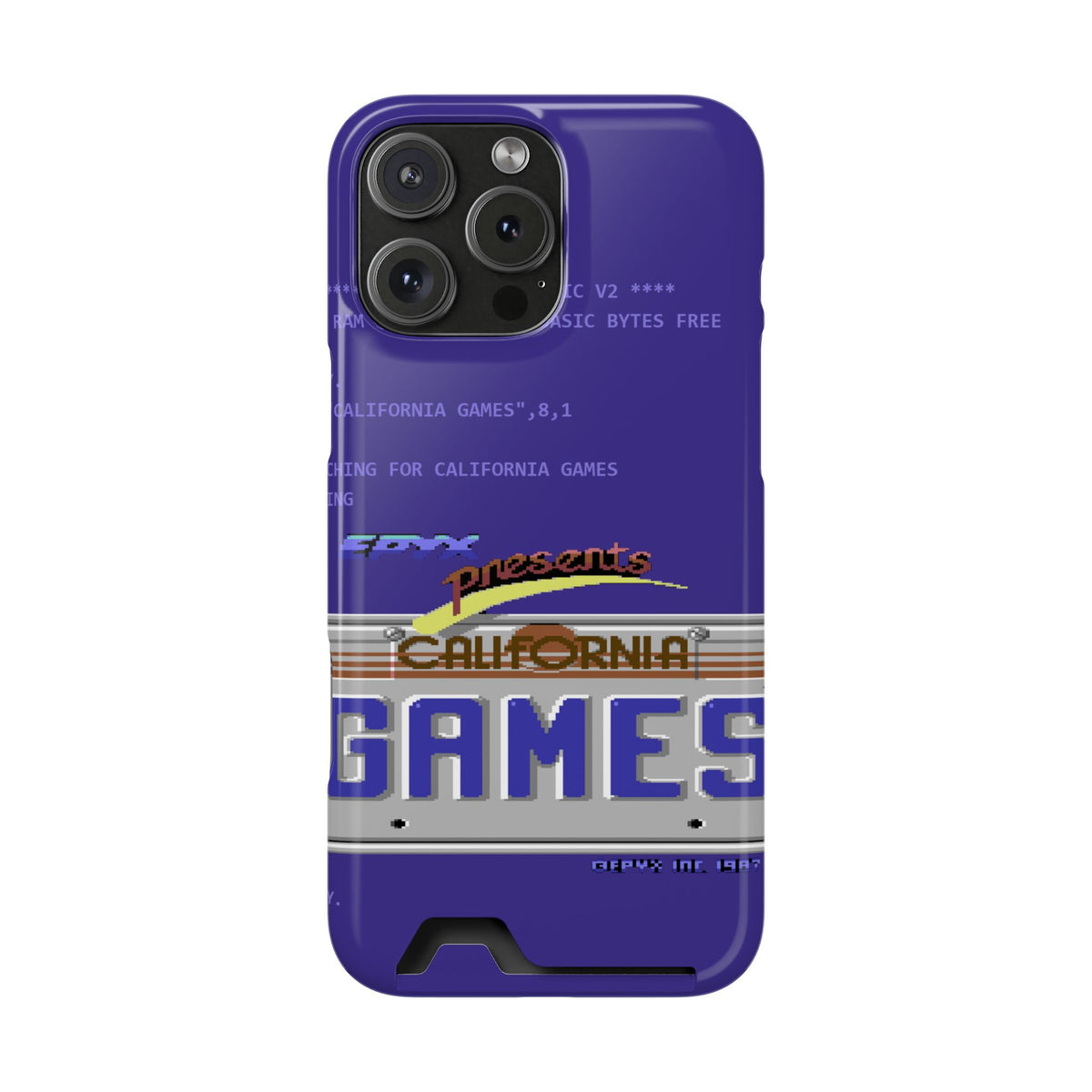 California Games - Telefoonhoesje Printify
