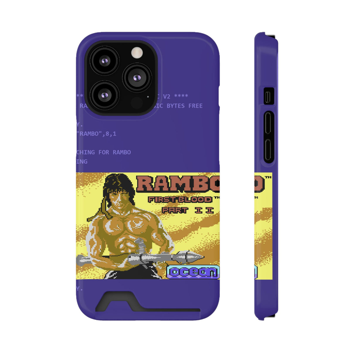 Rambo: First Blood Part II - Telefoonhoesje Printify