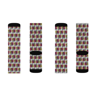 MS DOS Sublimation Socks 