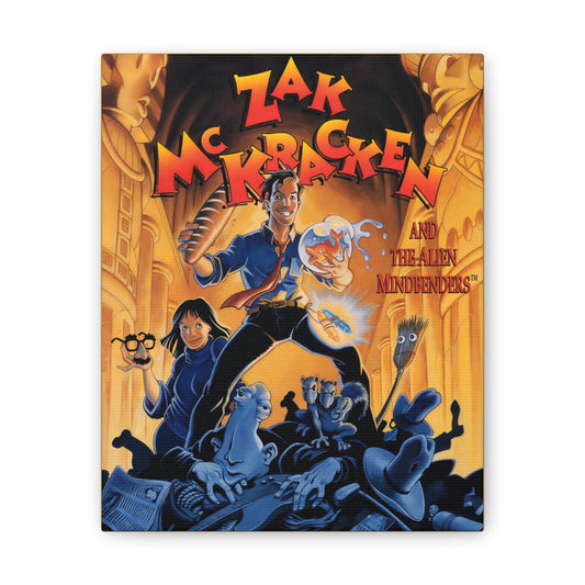 Zak McKracken Poster Canvas