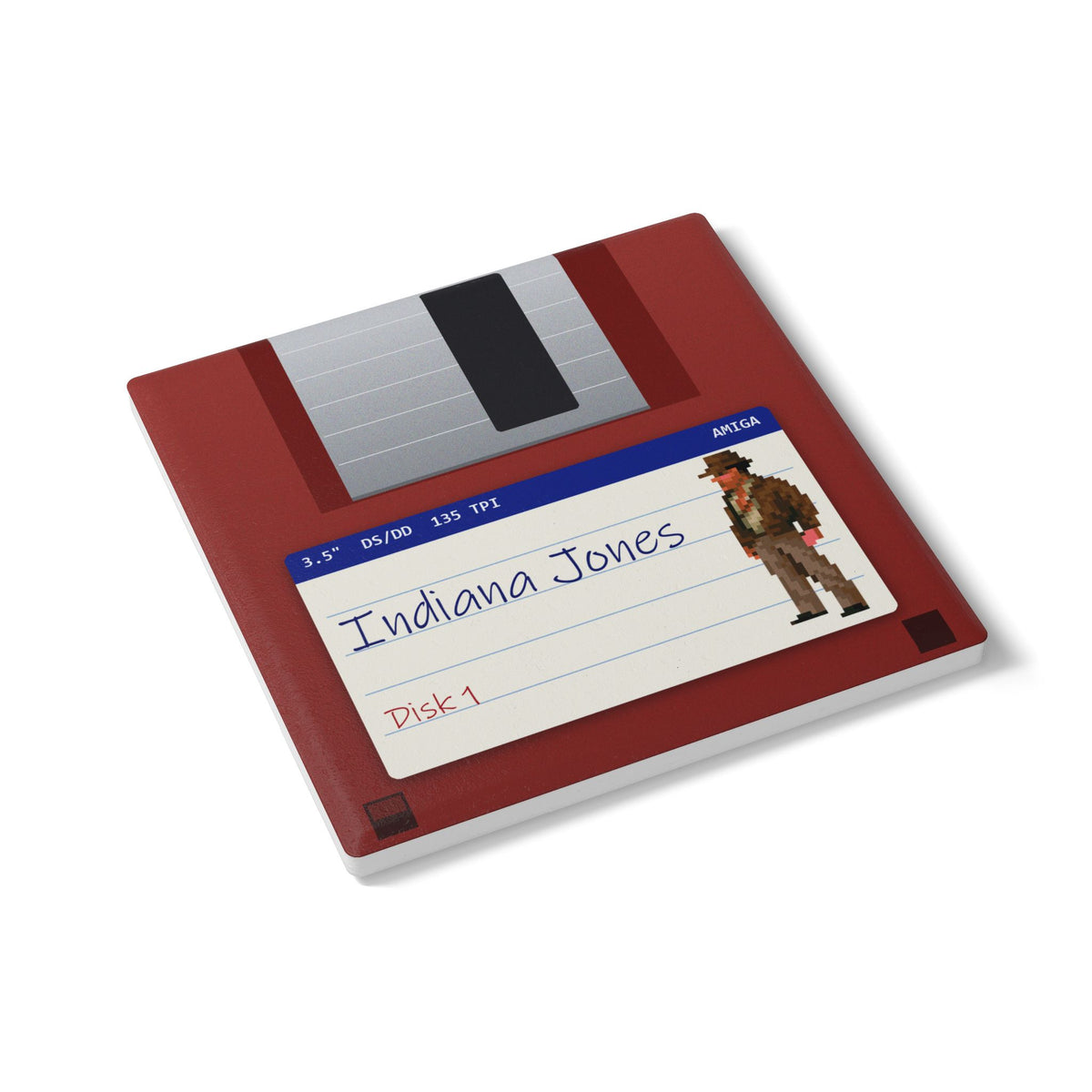 Indiana Jones - Floppy Onderzetter Printify