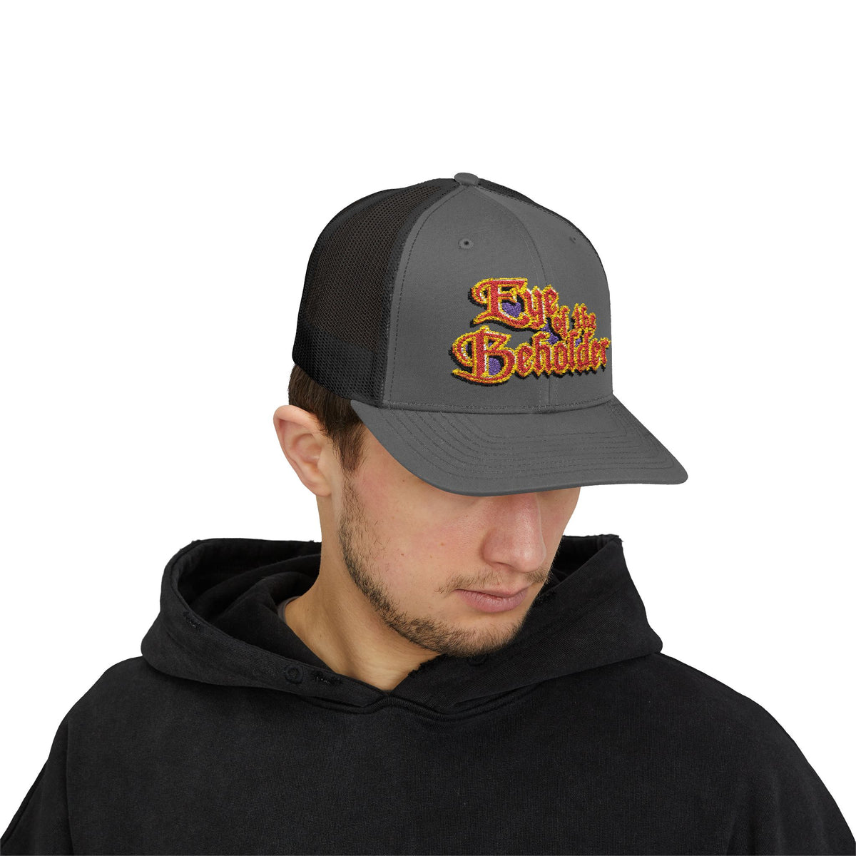 Eye of the Beholder - Snapback Truckerpet Printify