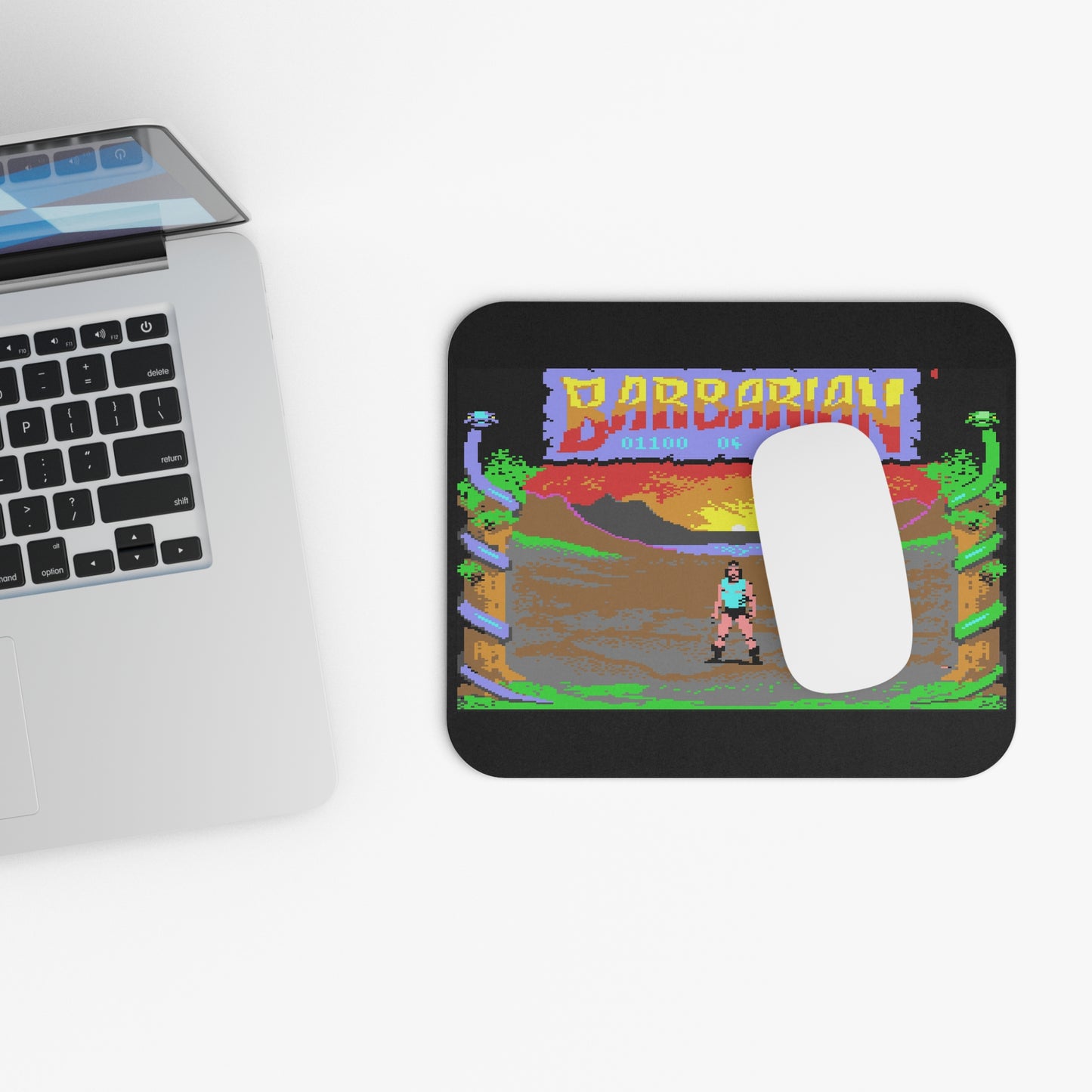 Barbarian Desk Mouse Pad 