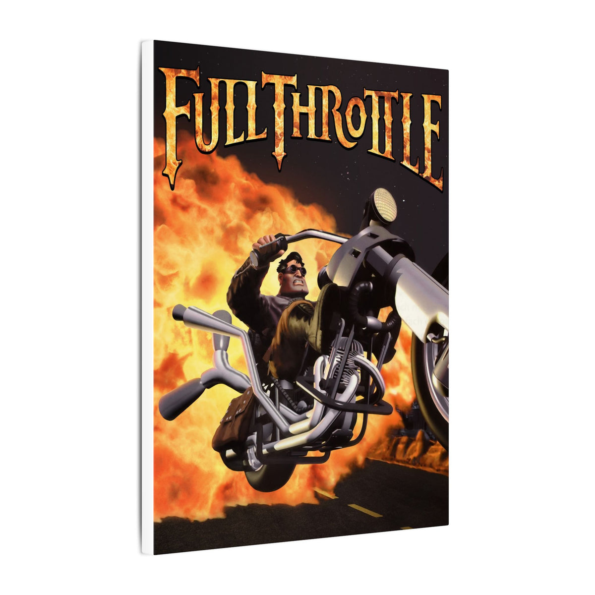 Full Throttle - Canvas Printify