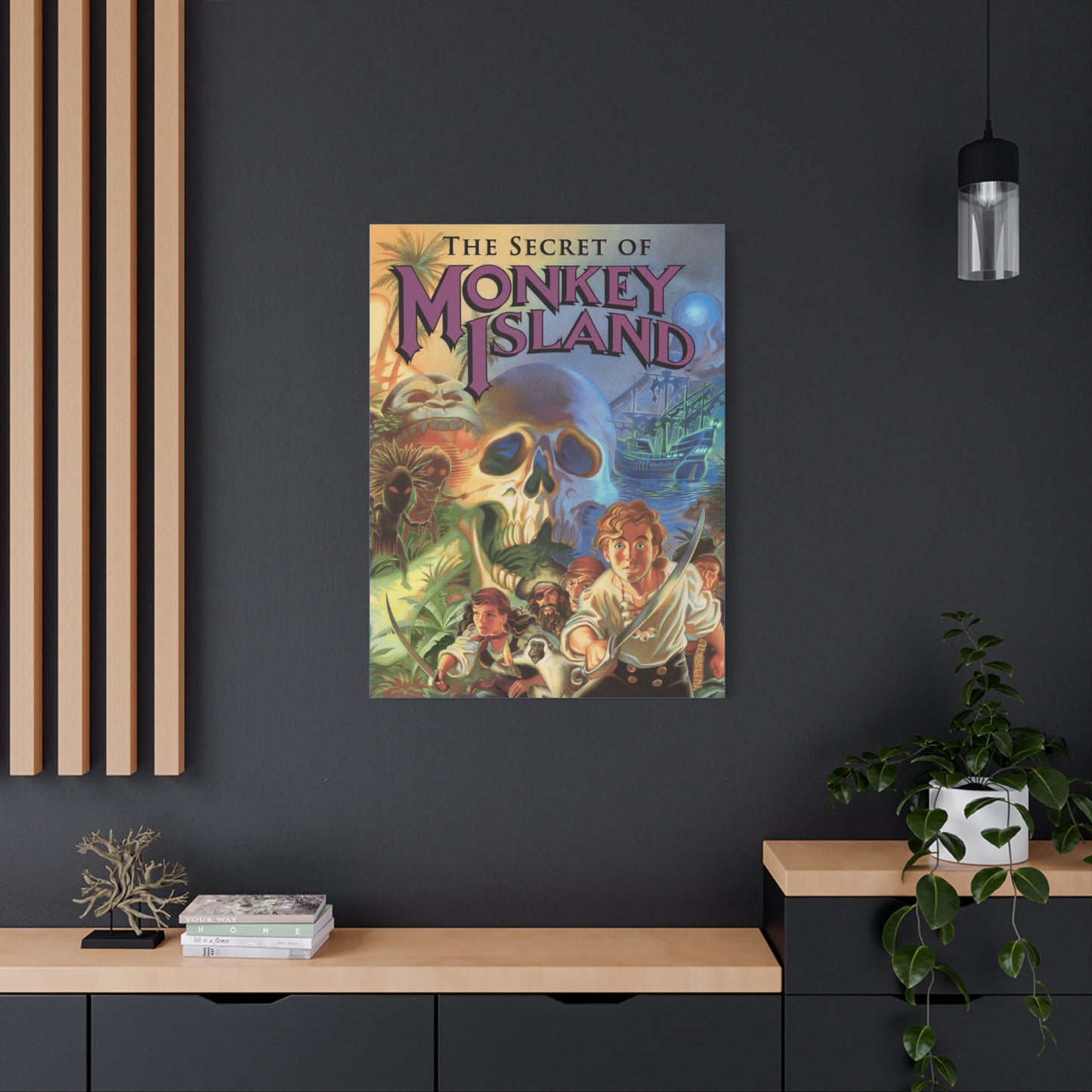 Apeneiland 1 Canvas