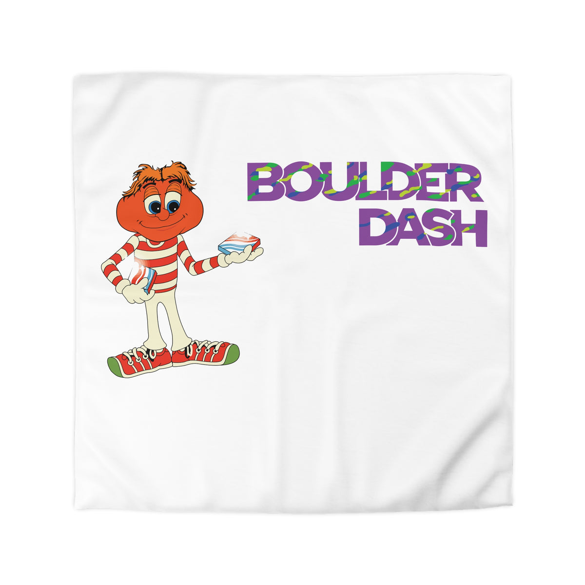 Boulder Dash - Dekbedovertrek Printify