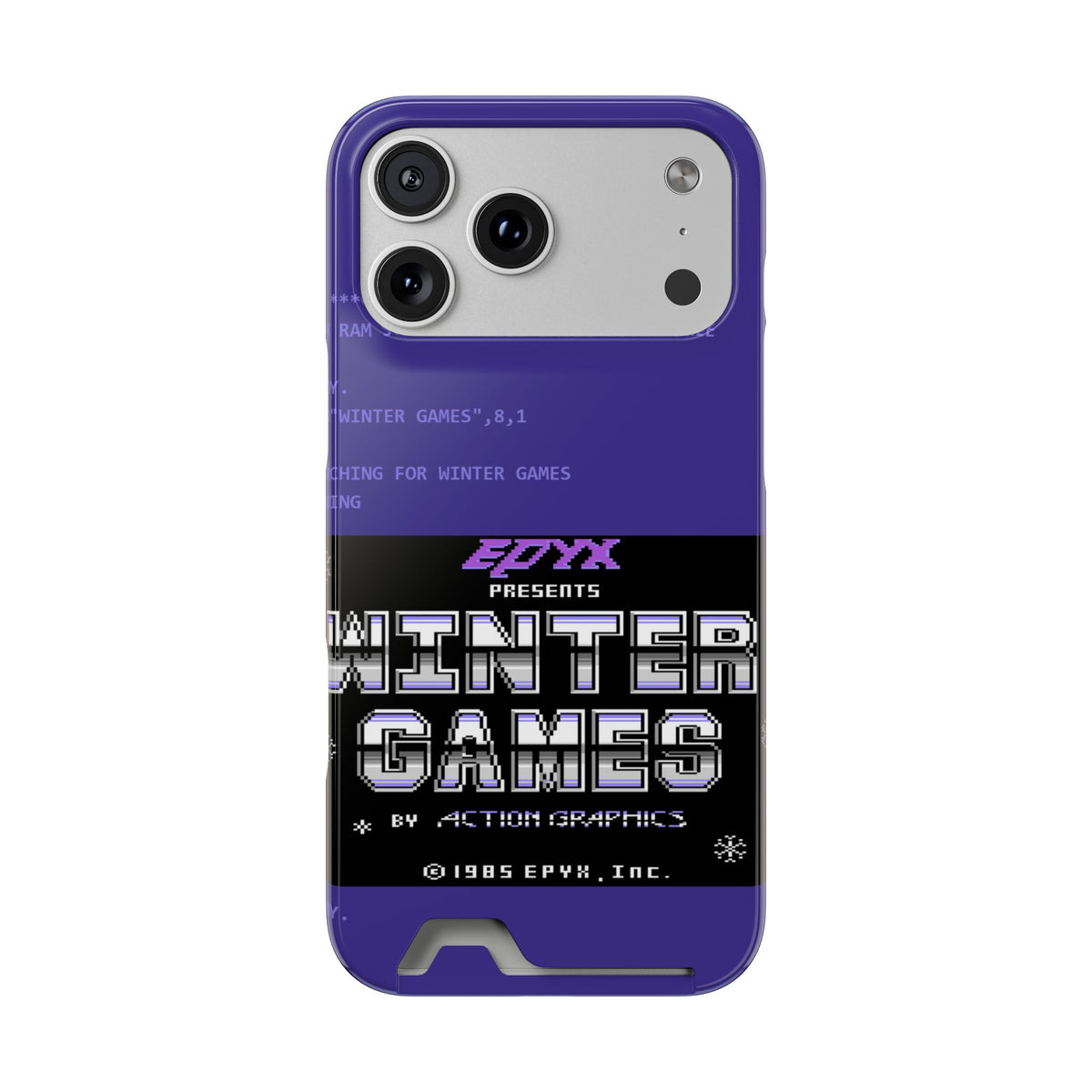 Winter Games - Telefoonhoesje Printify