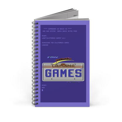 California Games - Notitieboek Printify