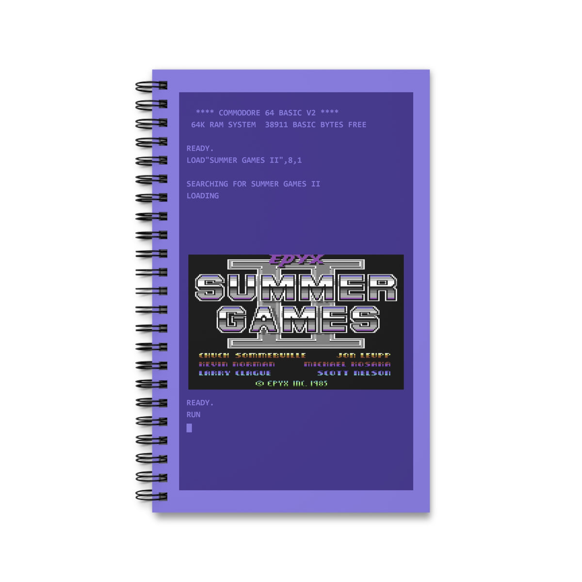Summer Games II - Notitieboek Printify