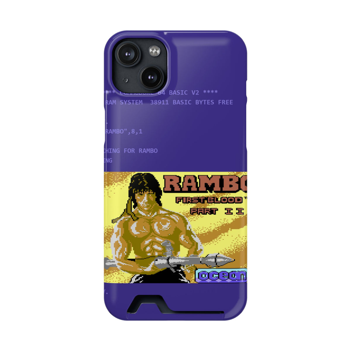 Rambo: First Blood Part II - Telefoonhoesje Printify