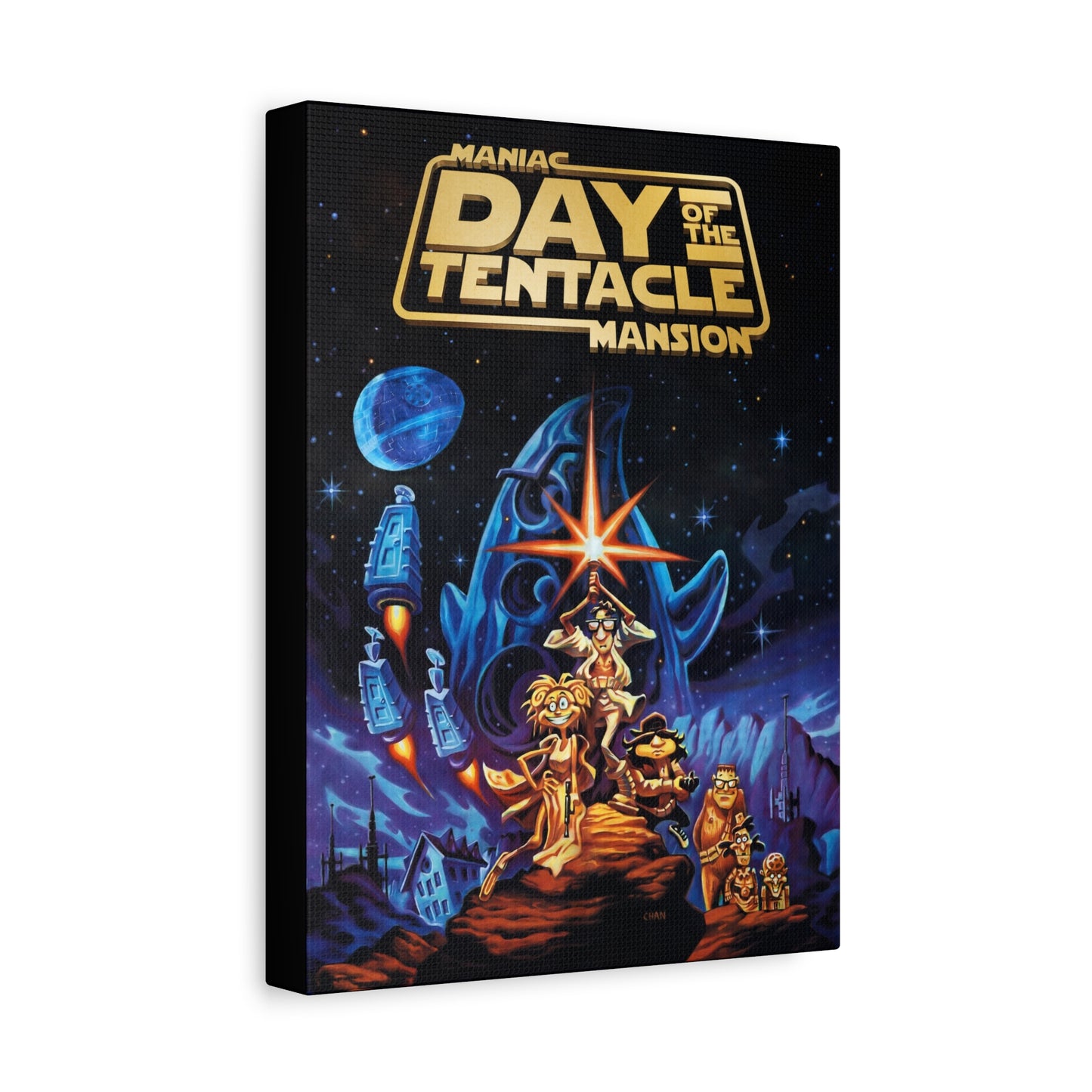 Day of the Tentacle Canvas Star Wars