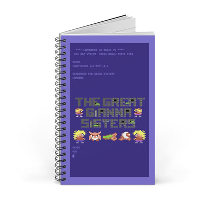 The Great Giana Sisters - Notitieboek Printify