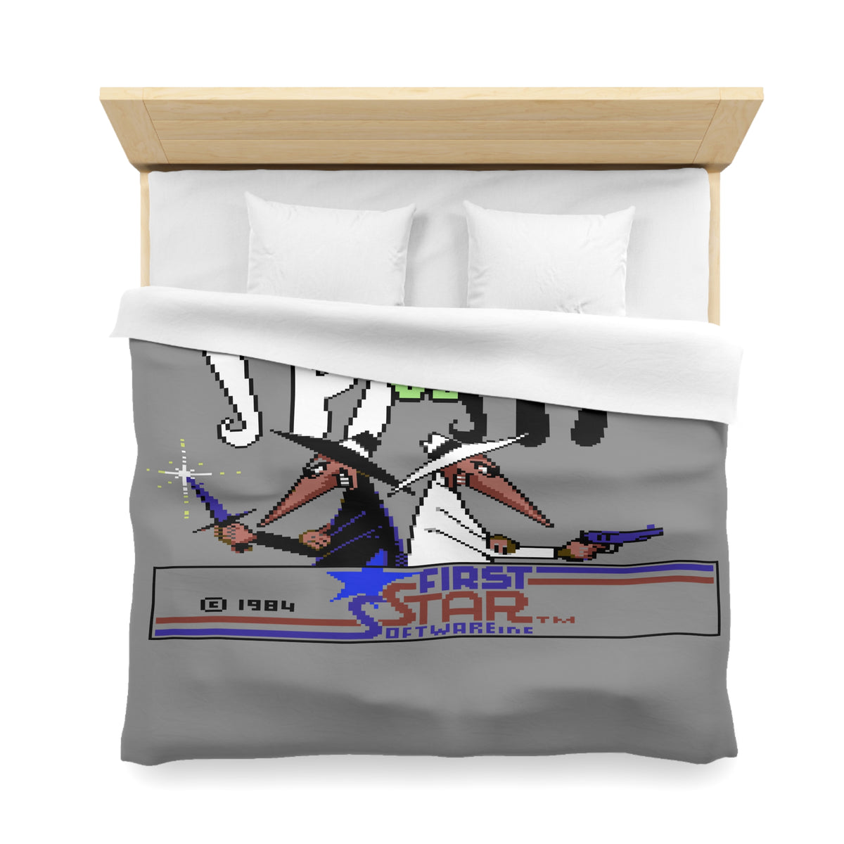 Spy vs Spy - Dekbedovertrek Printify