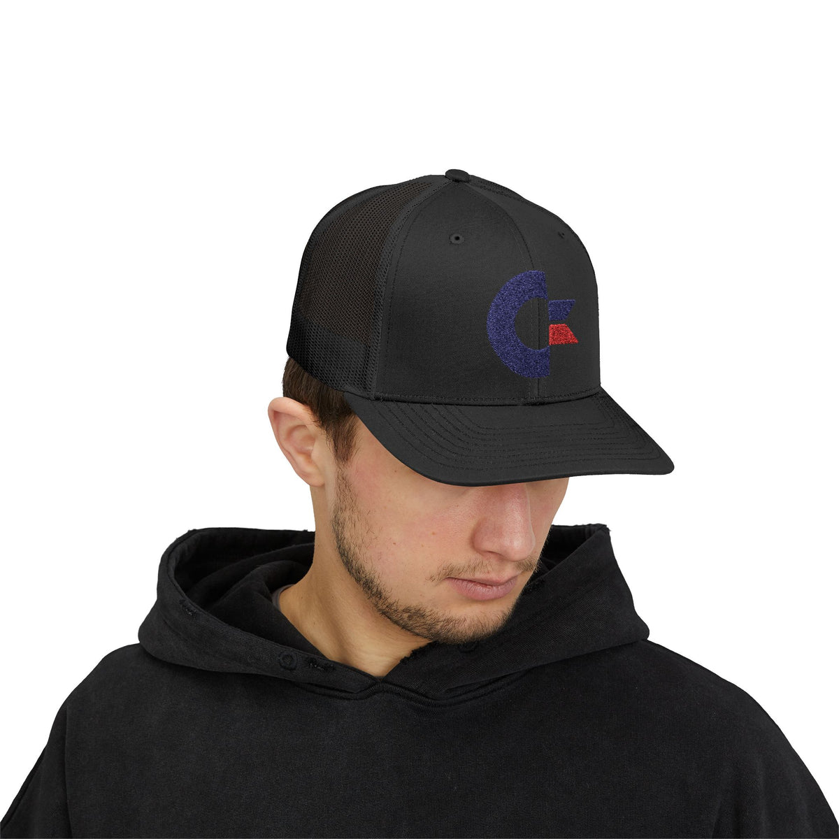 Commodore Logo - Snapback Truckerpet Printify