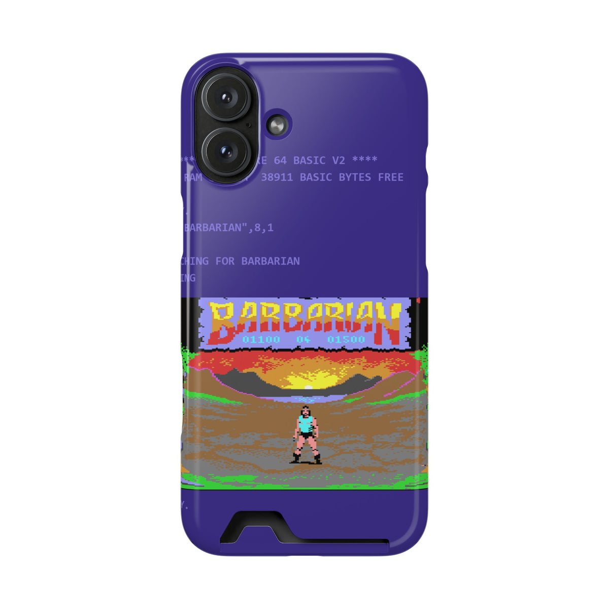 Barbarian - Telefoonhoesje Printify