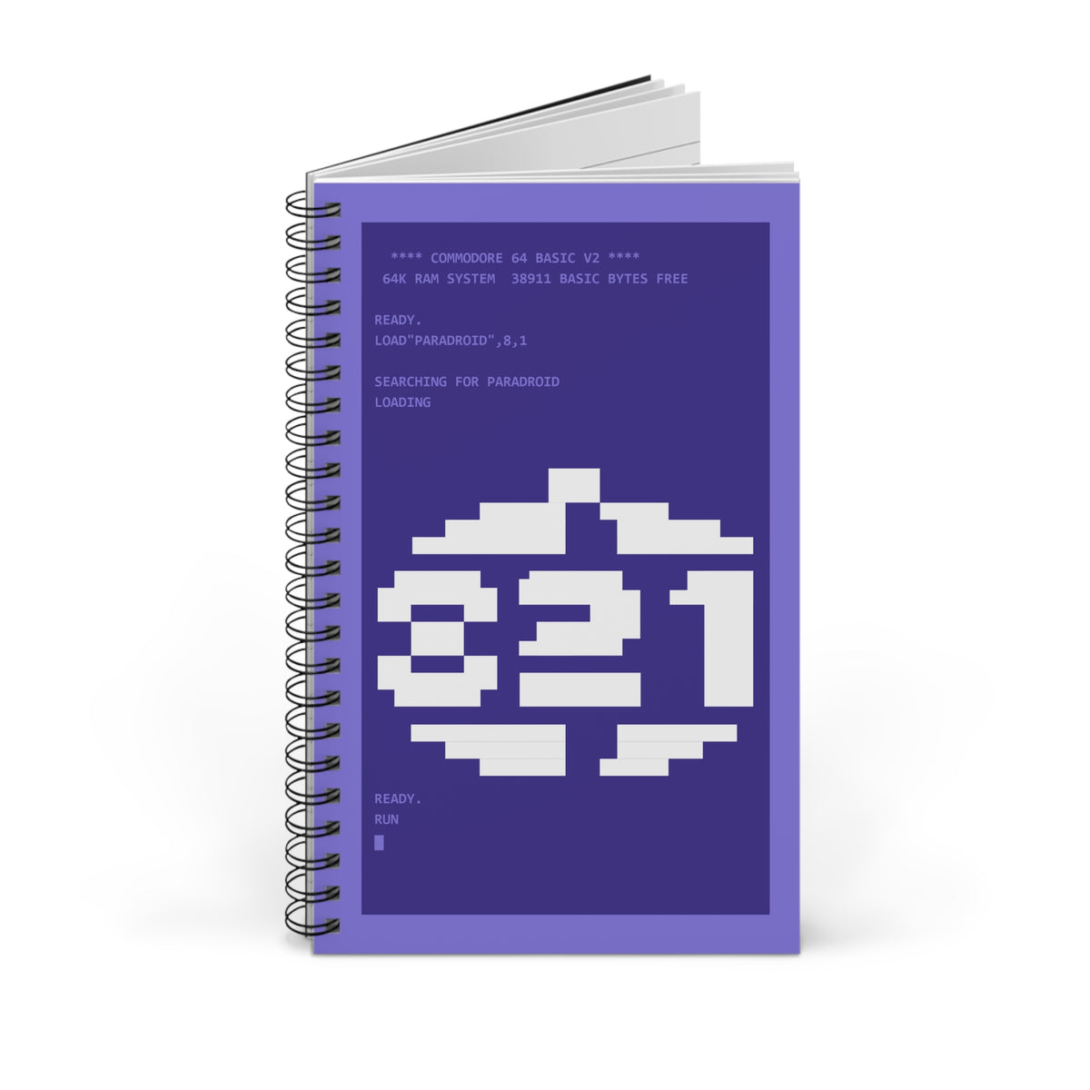 Paradroid 821 - Notitieboek Printify