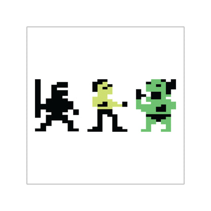 Bruce Lee Characters - Sticker Printify