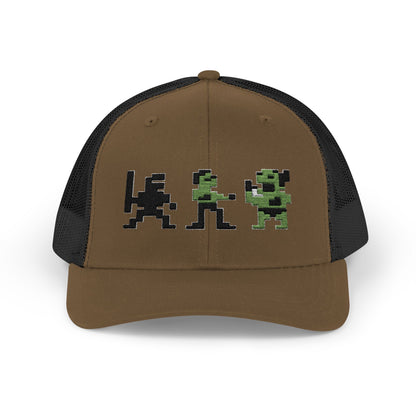 Bruce Lee Characters - Snapback Truckerpet Printify