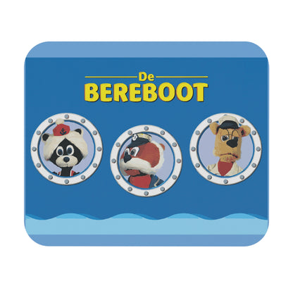 Bear Boat Mouse Pad