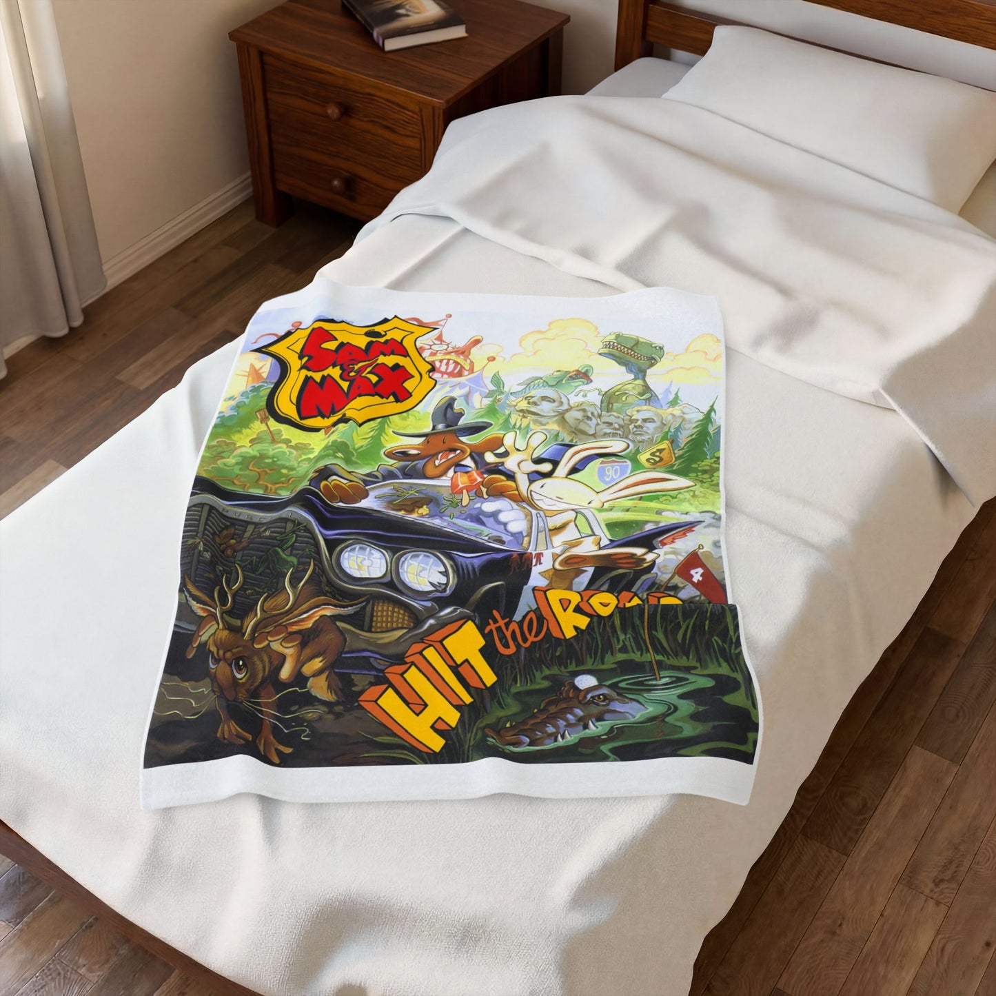 Sam & Max 'Hit the Road' Plush Blanket