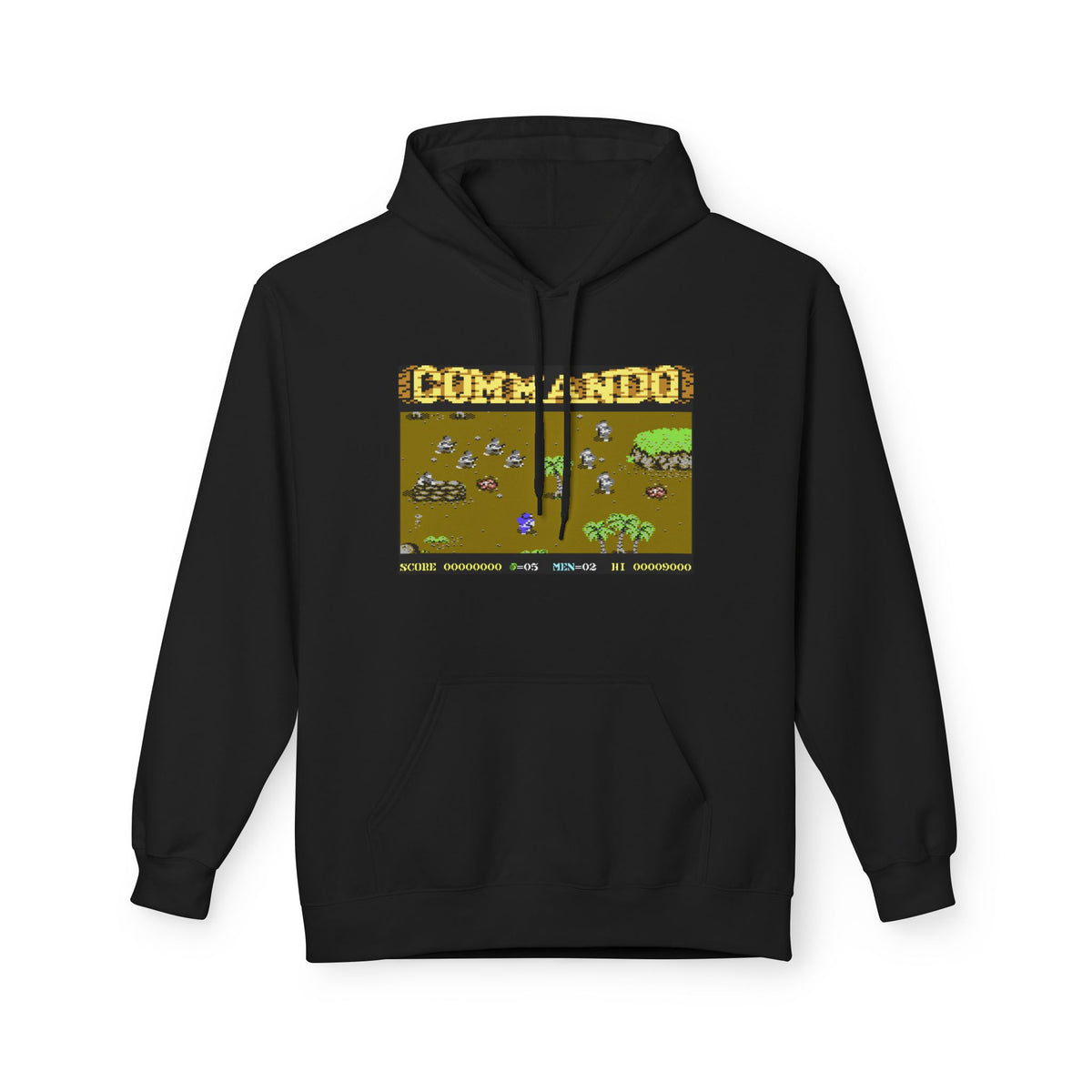 Commando - Hoodie Printify
