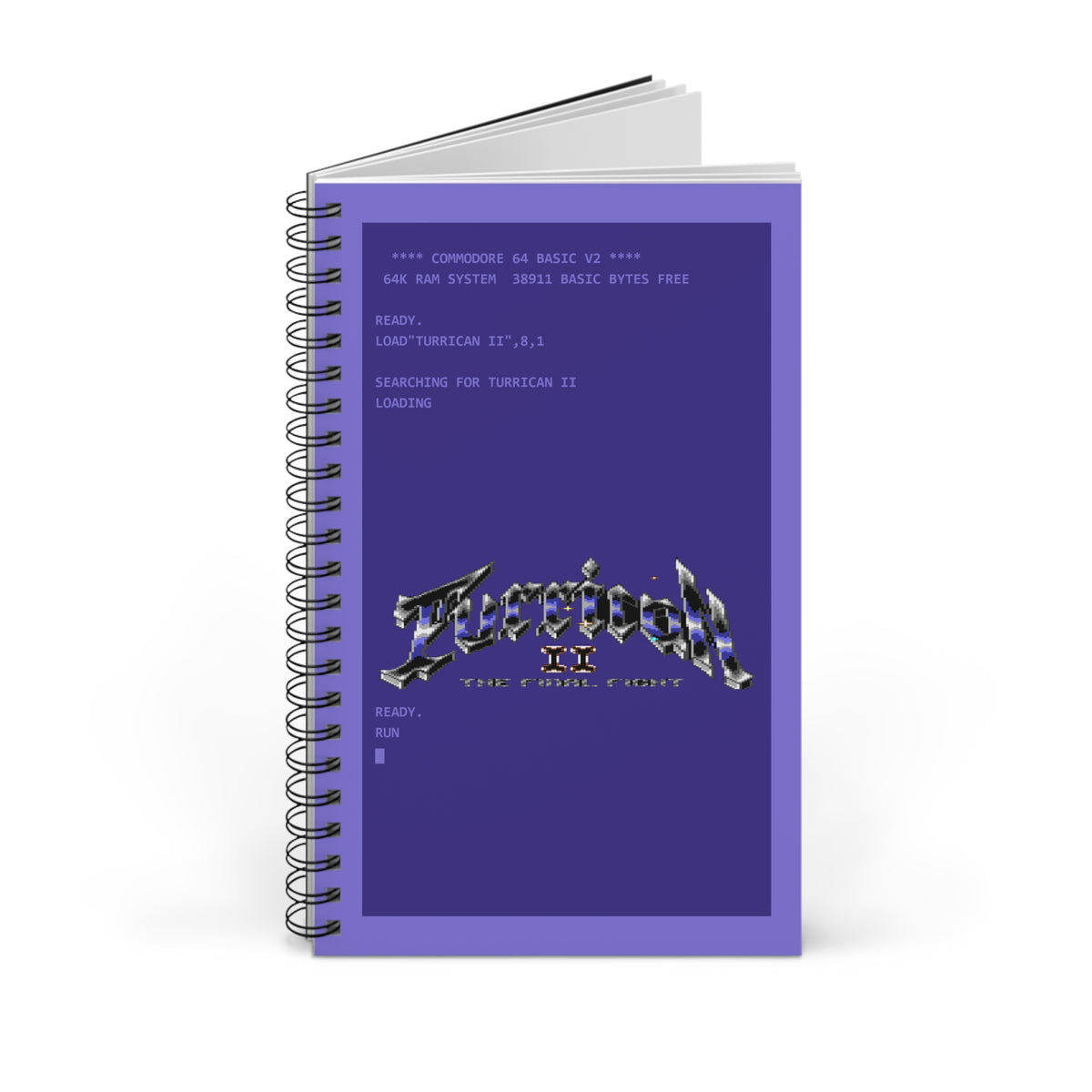 Turrican II - Notitieboek Printify