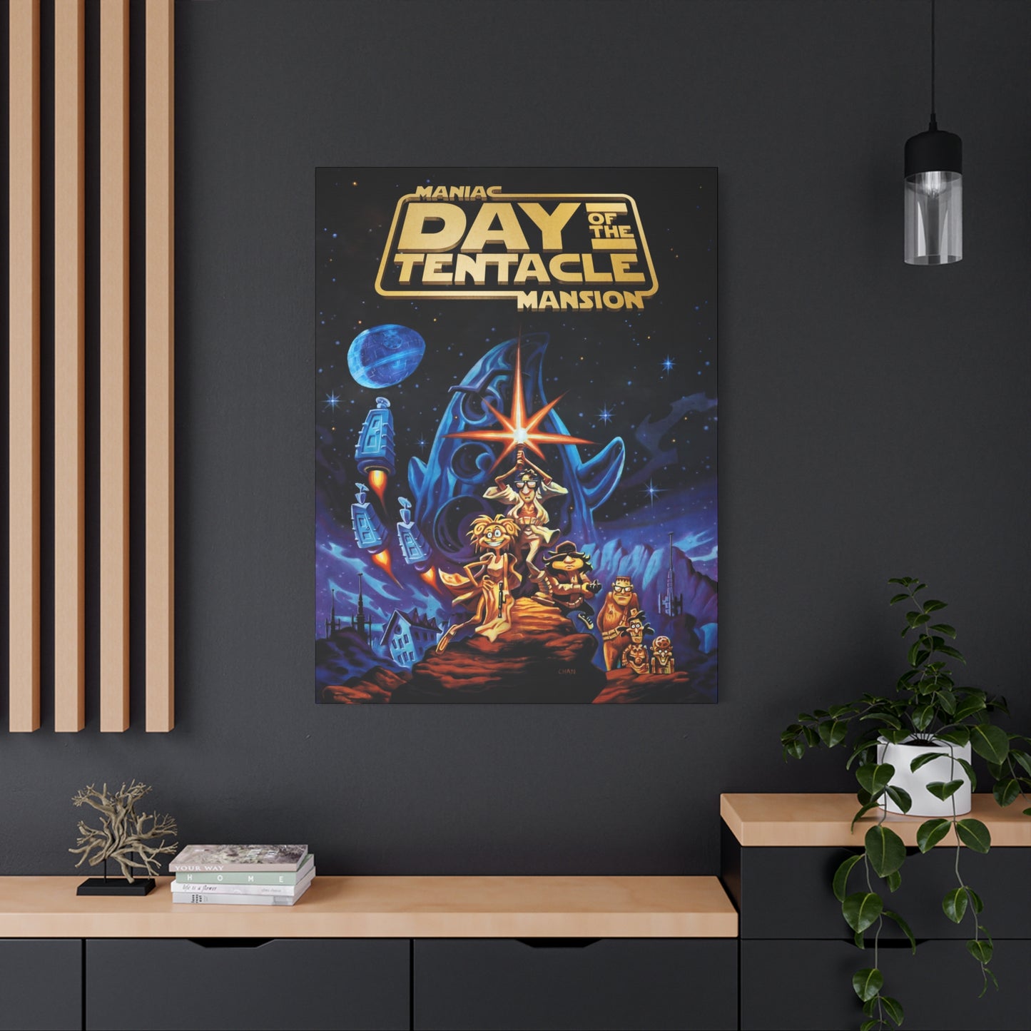 Day of the Tentacle Canvas Star Wars
