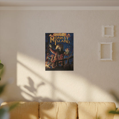 Monkey Island 2: LeChuck's Revenge - Canvas Printify