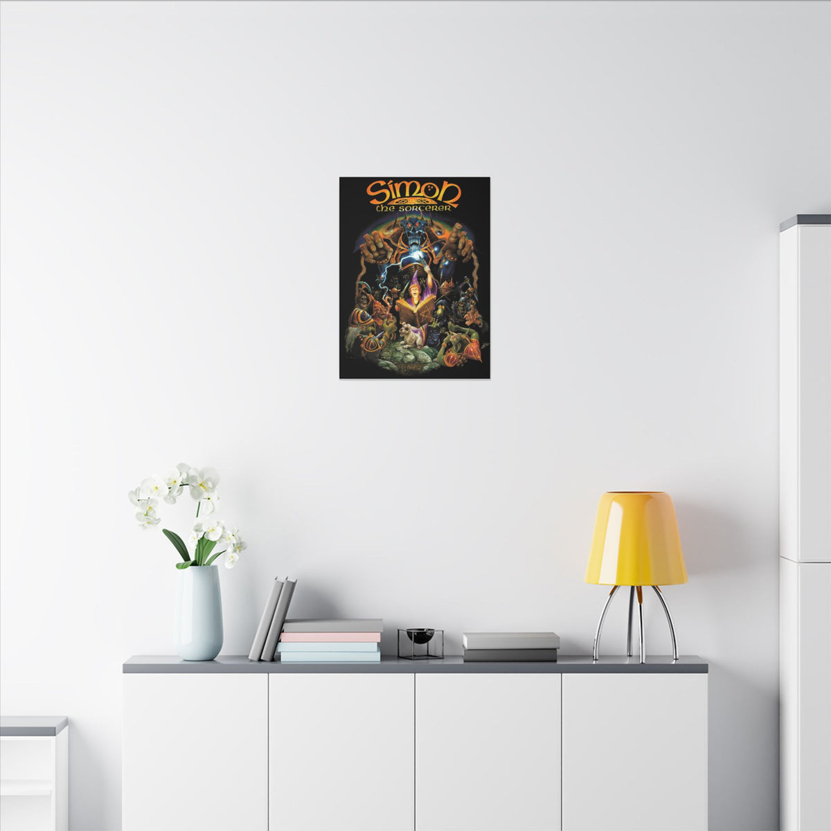 Simon the Sorcerer - Canvas Printify