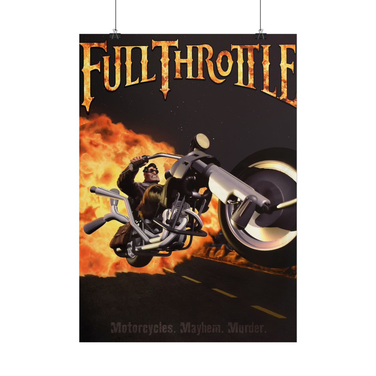 Full Throttle (met tagline) - Poster Printify