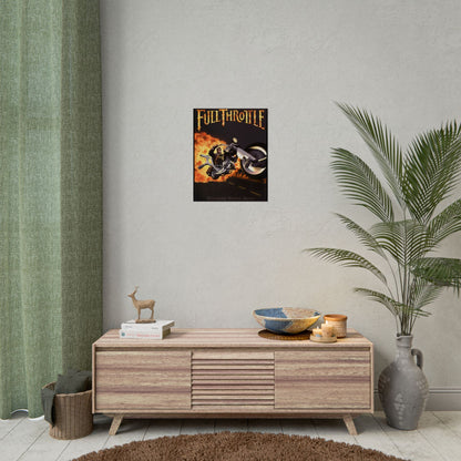 Full Throttle Rolled Posters Printify
