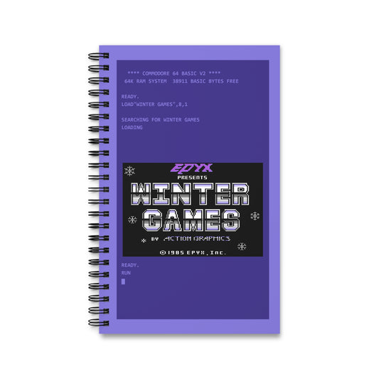 Winter Games - Notitieboek Printify
