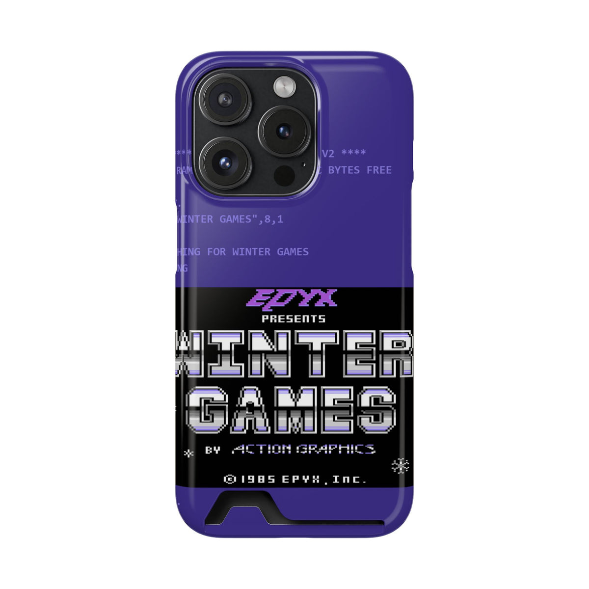 Winter Games - Telefoonhoesje Printify