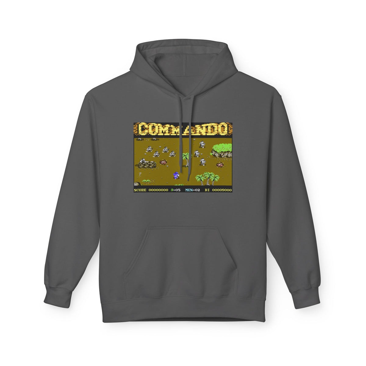 Commando - Hoodie Printify