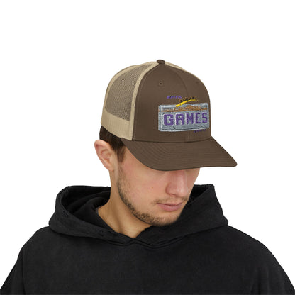 California Games - Snapback Truckerpet Printify