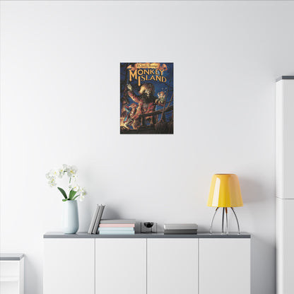 Monkey Island 2: LeChuck's Revenge - Canvas Printify