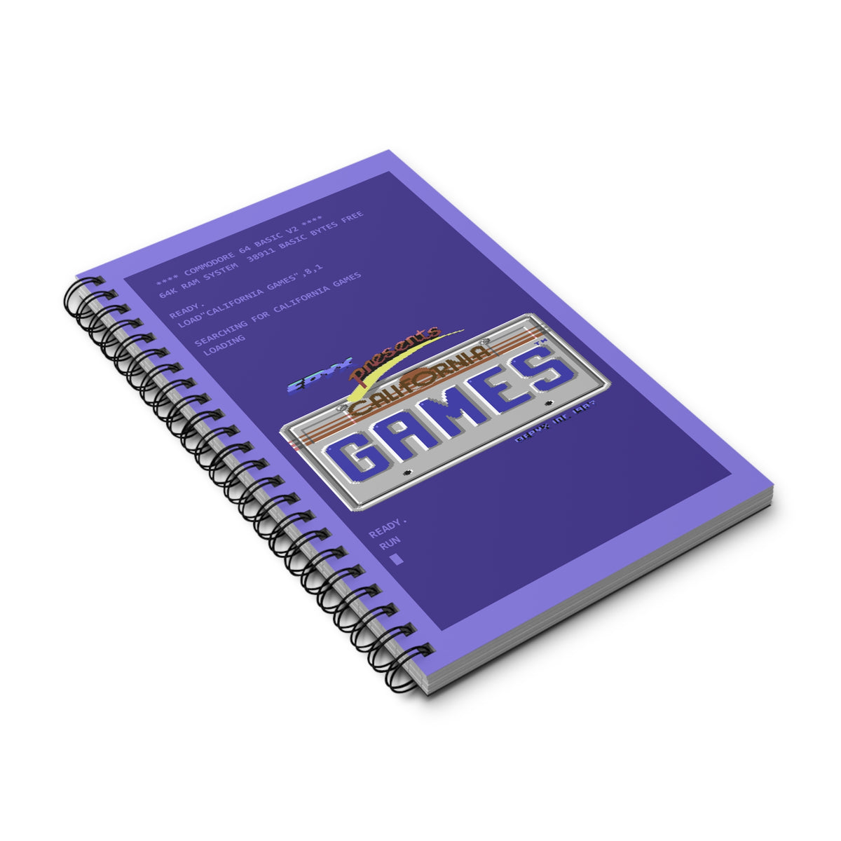 California Games - Notitieboek Printify