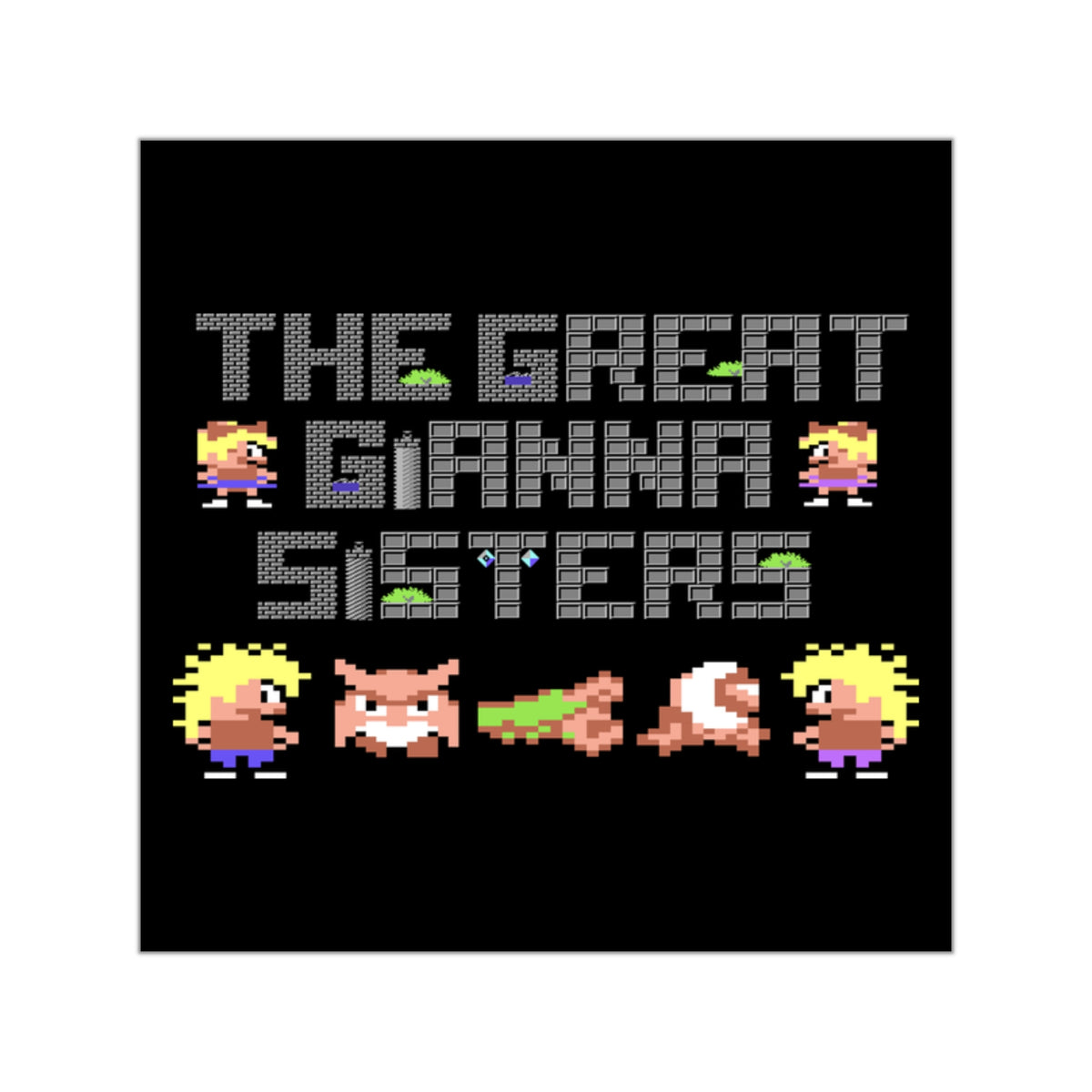 The Great Giana Sisters - Sticker Printify