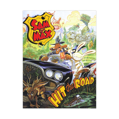 Sam and Max Premium Matte Posters Printify