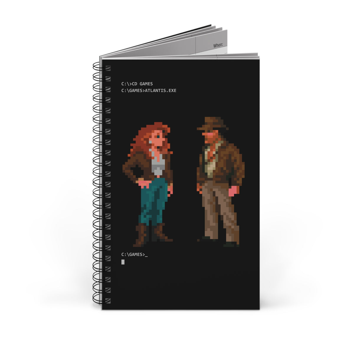 Indiana Jones - Notitieboek Printify