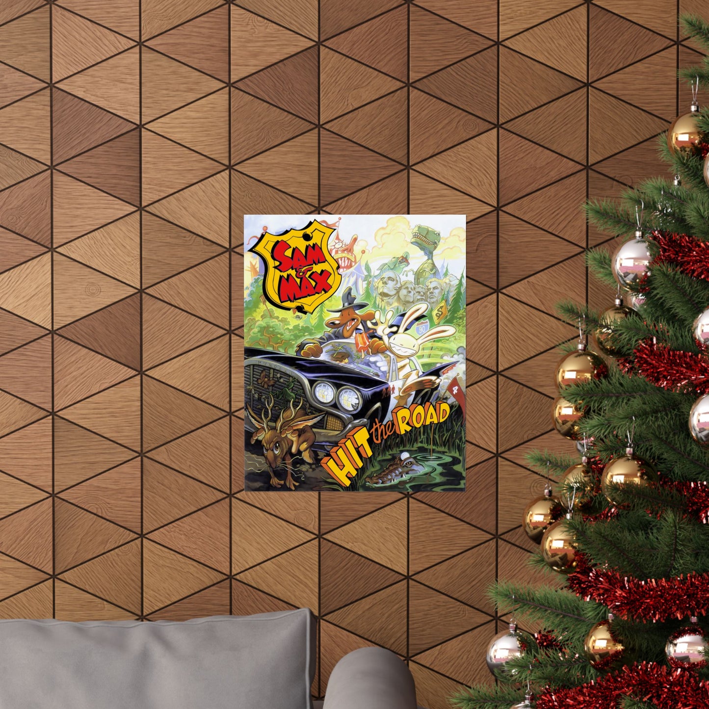 Sam & Max 'Hit the Road' Matte Vertical Poster