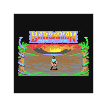 Barbarian - Sticker Printify