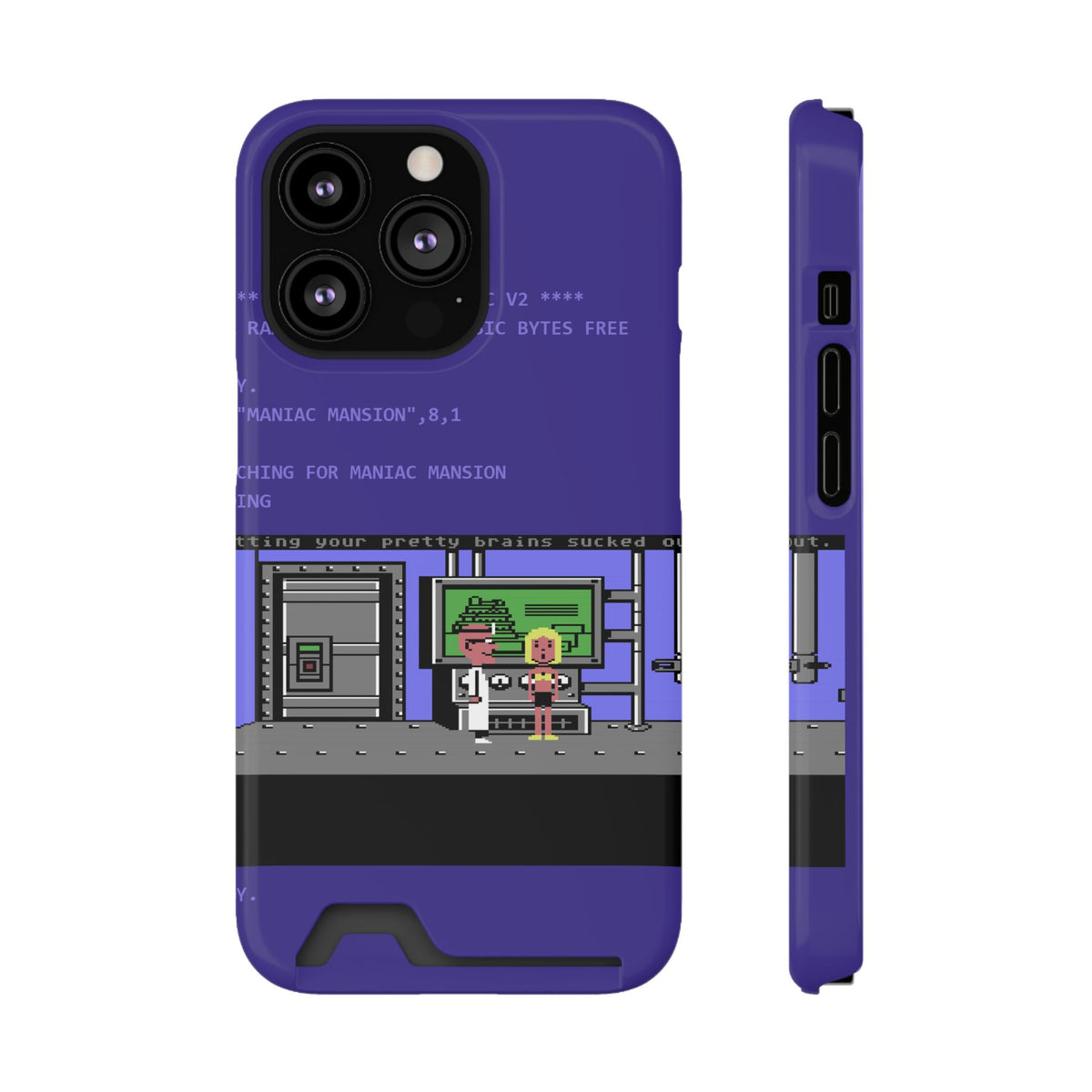 Maniac Mansion - Telefoonhoesje Printify