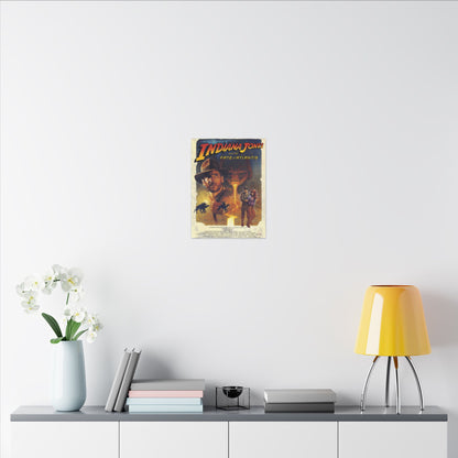 Indiana Jones and the Fate of Atlantis - Canvas Printify