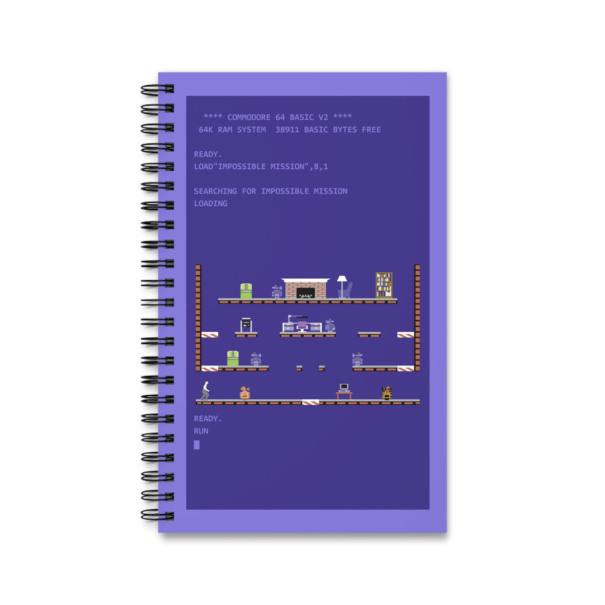 Impossible Mission - Notitieboek Printify