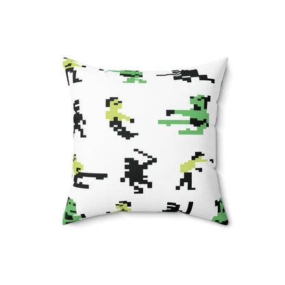 Bruce Lee Spun Polyester Square Pillow 