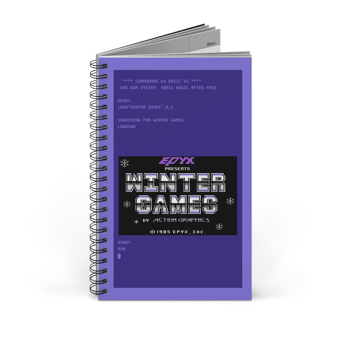 Winter Games - Notitieboek Printify