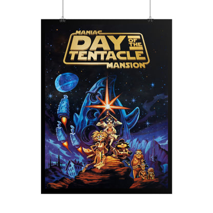 Day of the Tentacle Poster Star Wars