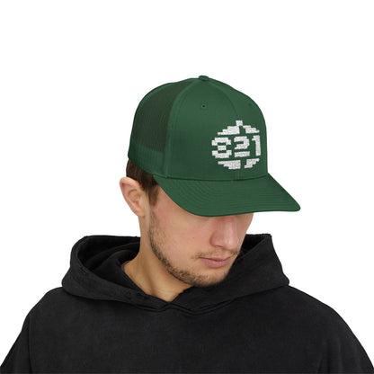 Paradroid 821 - Snapback Truckerpet Printify
