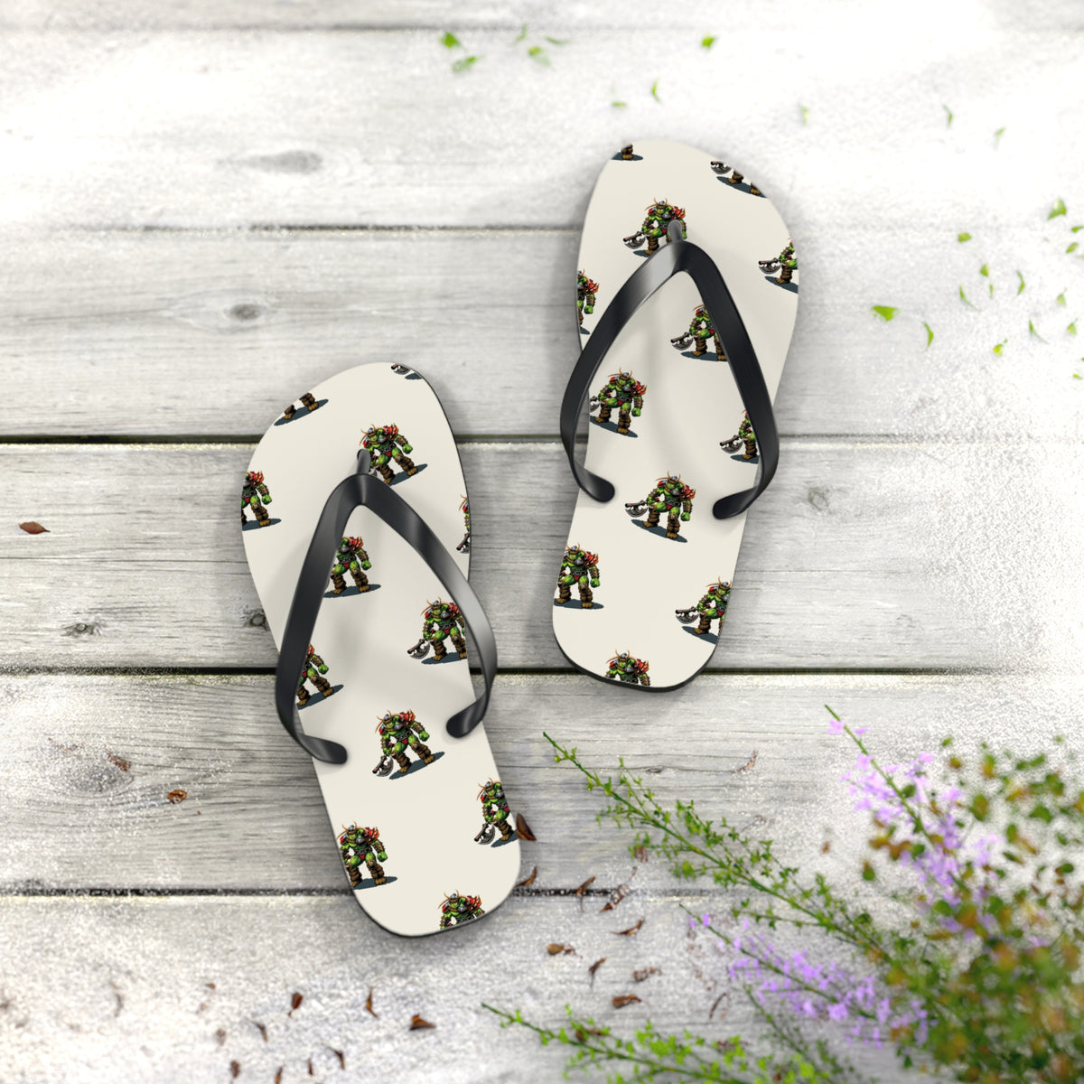 Warcraft Orc - Slippers Printify